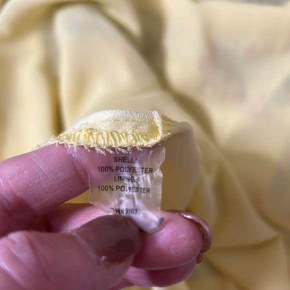 Tommy Hilfiger Women's Floral-Print Shift Dress Yellow/Multi Color Size 14 - Picture 7 of 8